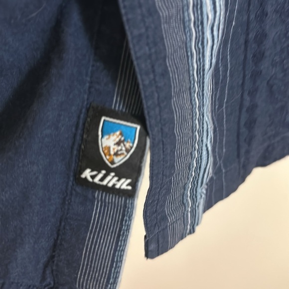 EUC Kuhl Striped Short Sleeve Button Down Shirt - Picture 5 of 7